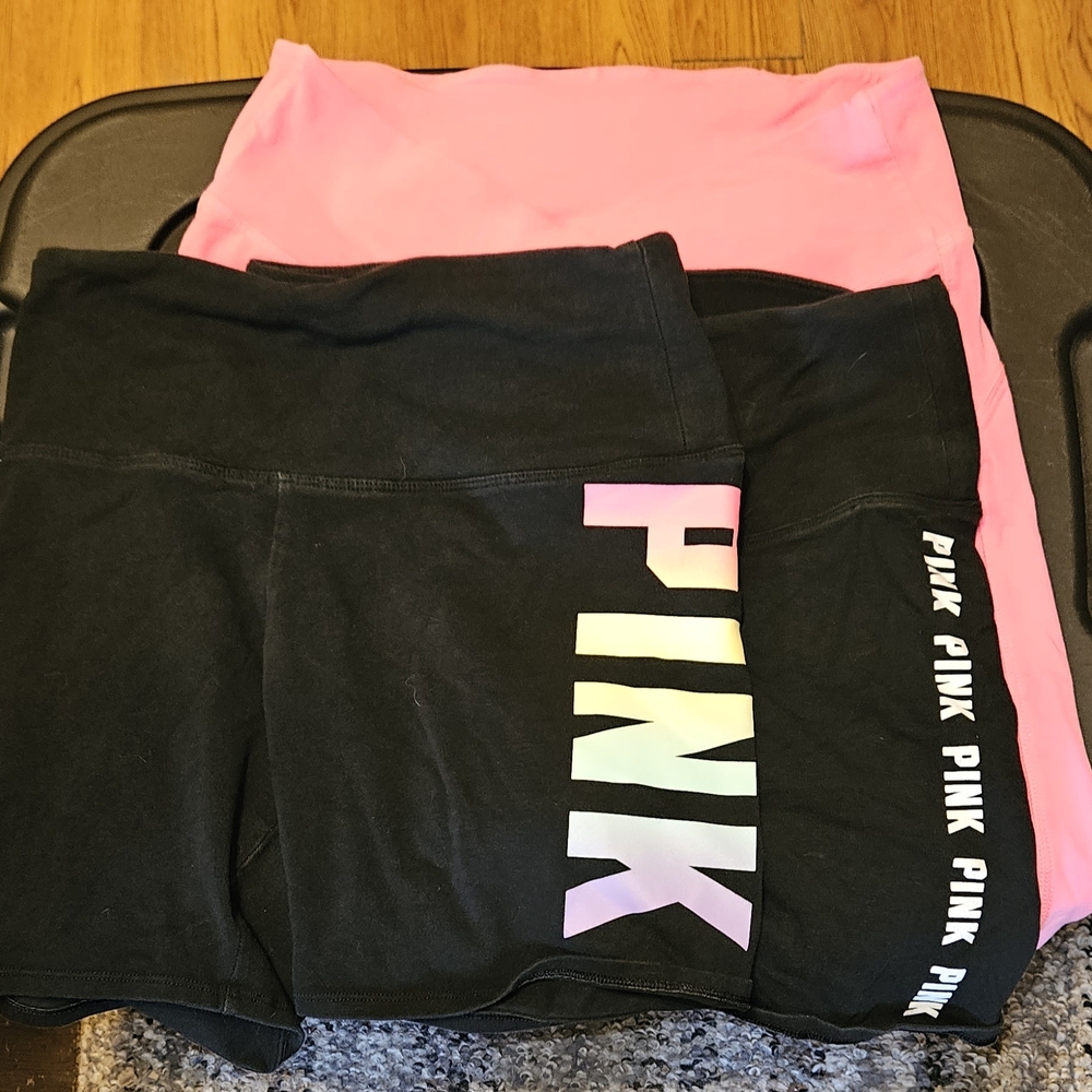 Victoria's Secret PINK Lot of 3 bike/running shorts EUC